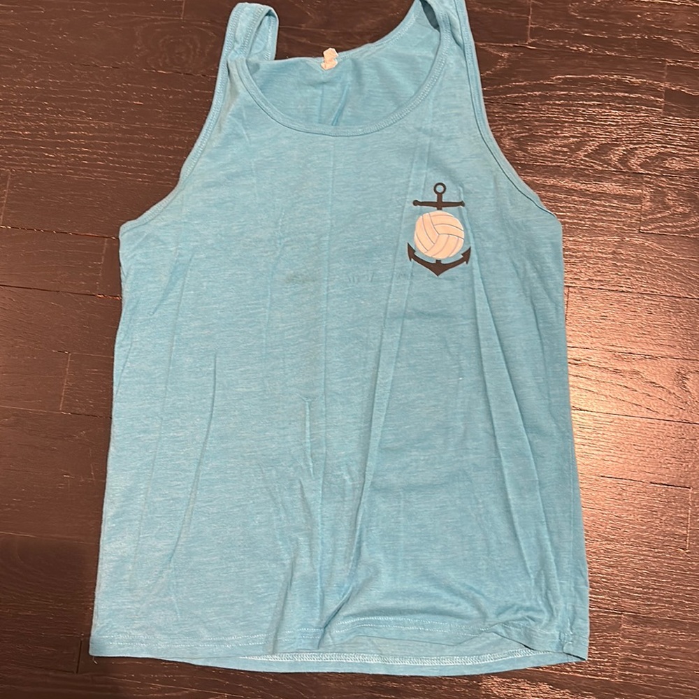 Blue Delta Gamma tank top